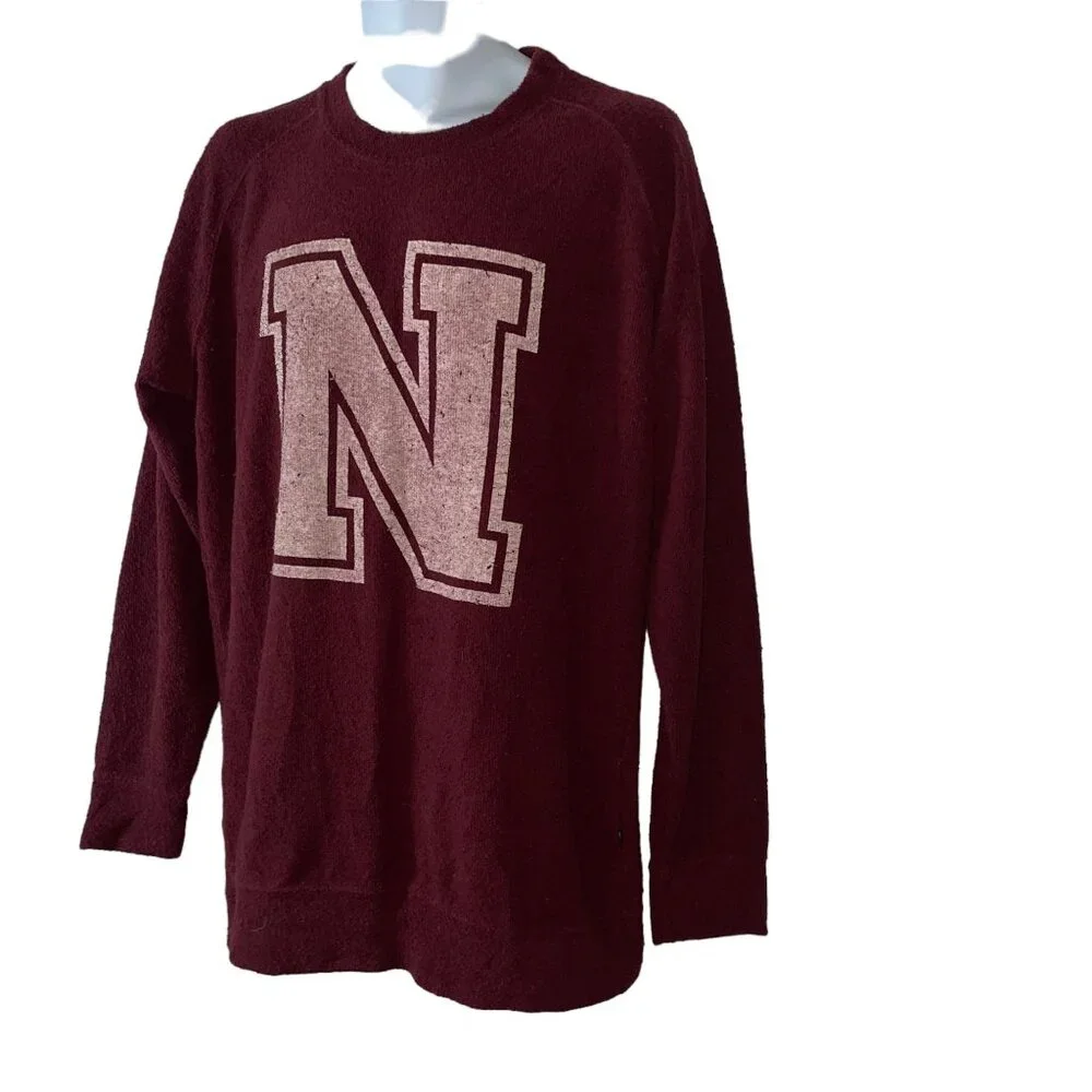 Rare Vintage Penant Nebraska Cornhuskers Shirt Mens L Red Logo University - Picture 5 of 10
